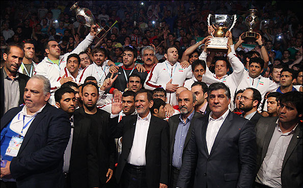 قهرمانی ایران در جام جهانی کشتی فرنگی2014