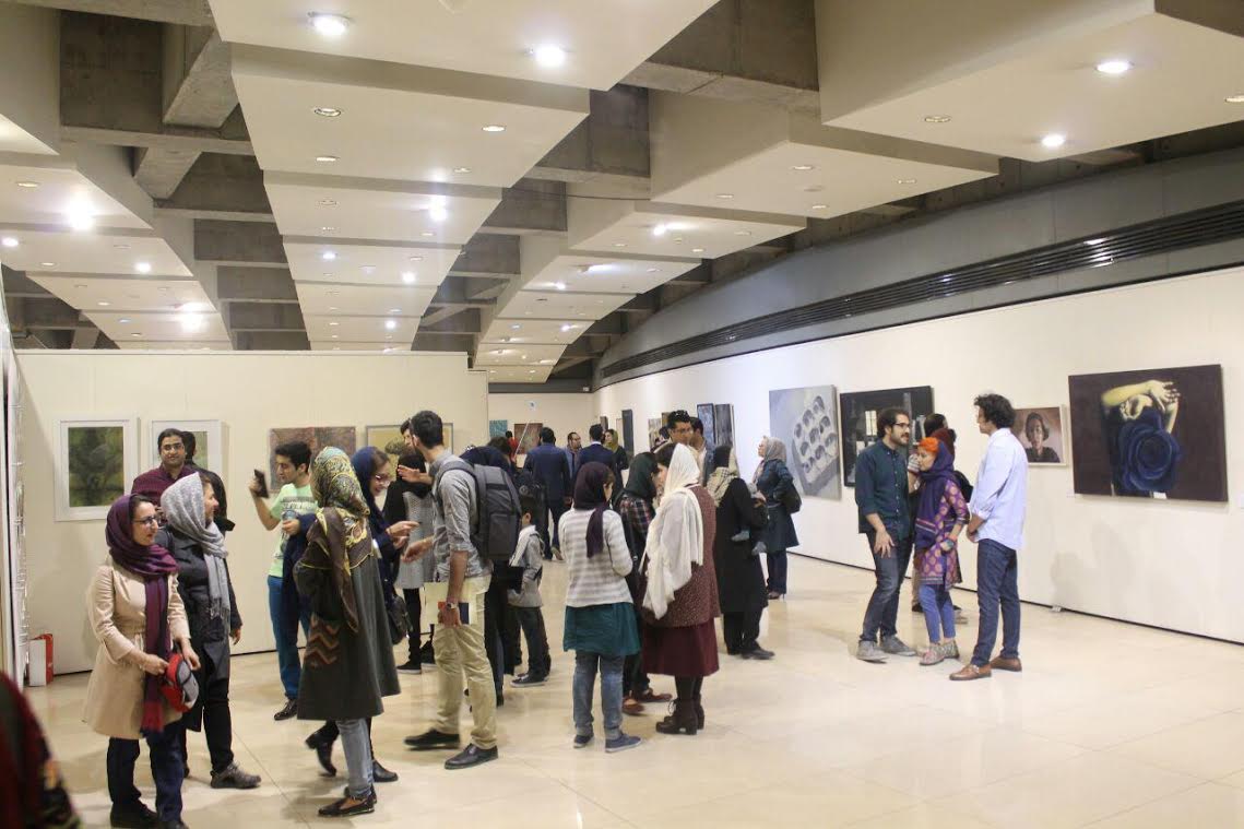نمایشگاه نقاشی «ژُکال» در پردیس ملت افتتاح شد