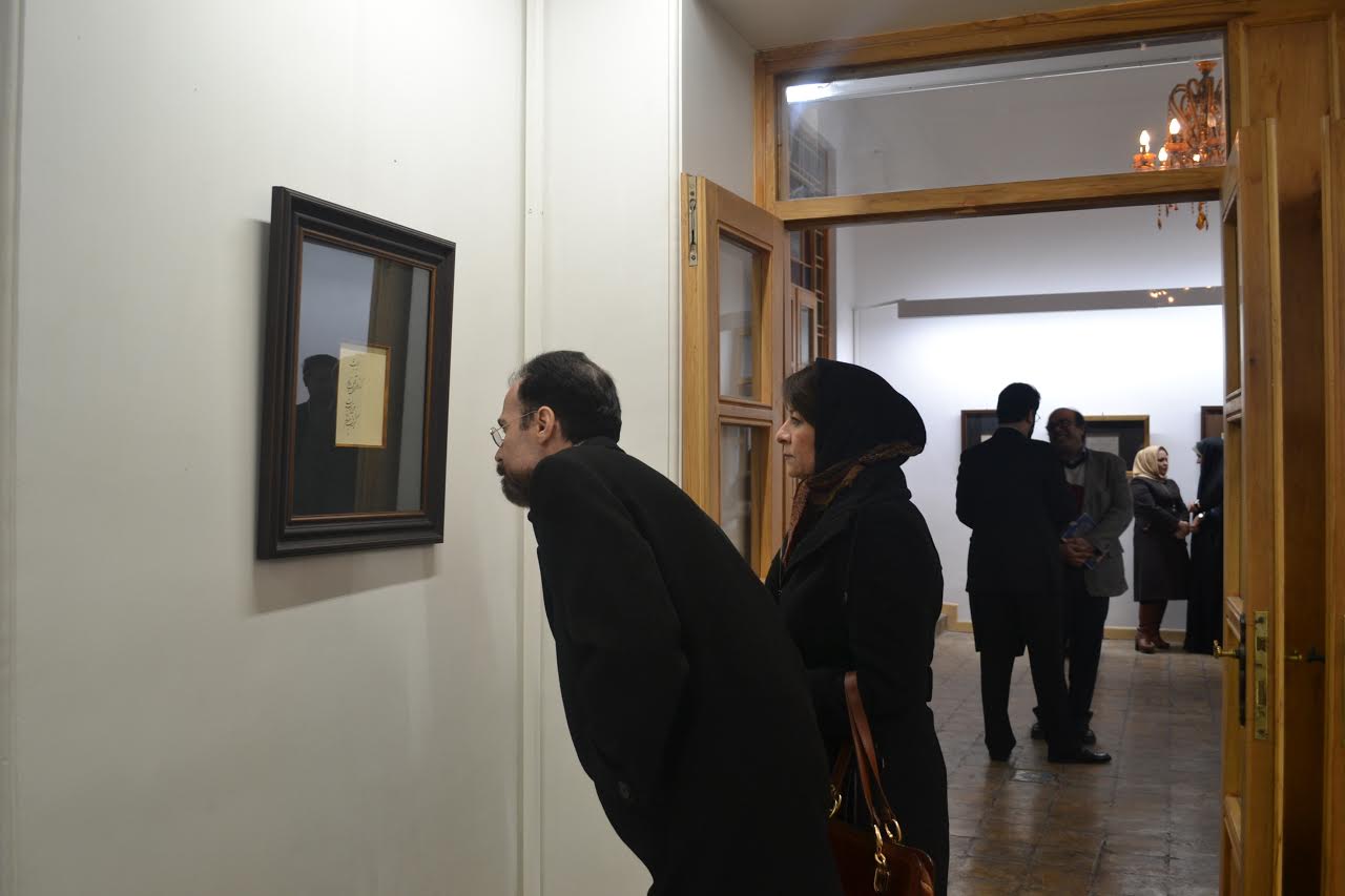 نمایشگاه آثار خوشنویسی میثم سلطانی در باغ موزه هنر ایرانی