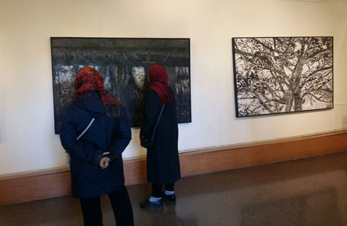 نمایشگاه نقاشی«دهمین نگاه» در نگارخانه فرهنگ‌سرای شفق