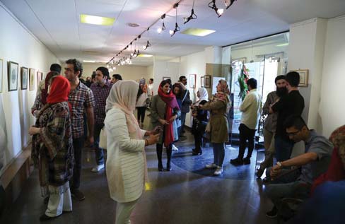 نمایشگاه «مشق خاموشی» در نگارخانه شفق افتتاح شد