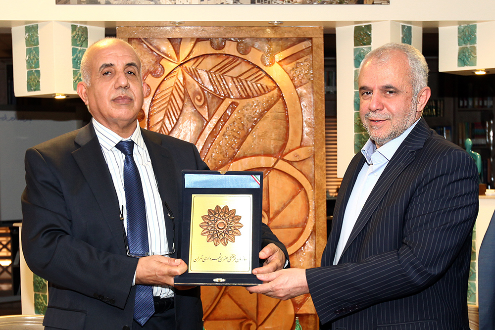سفیر الجزایر با رییس سازمان فرهنگی هنری دیدار کرد