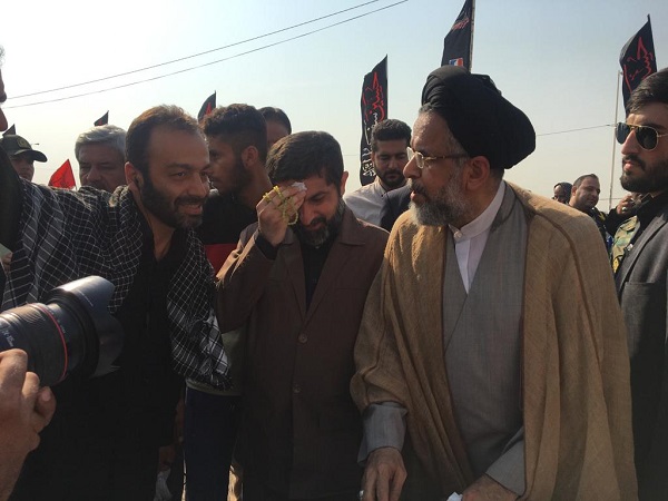 وزیر اطلاعات از موکب سازمان فرهنگی هنری در مرز شلمچه بازدید کرد