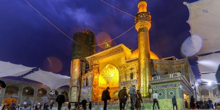ایرانی‌ها بازسازی ایوان نجف را در تابستان ۱۴۰۱ تمام می‌کنند
