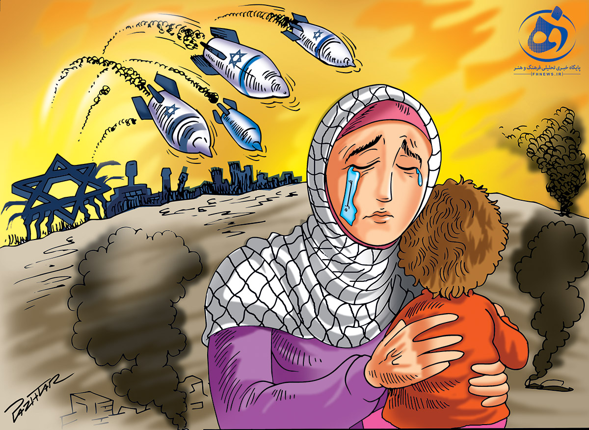 طرح - زنان و کودکان غزه؛ بانک اهداف رژیم اسراییل