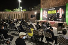 مراسم بیست و یکم ماه رمضان(شب قدر) در گلزار شهدای فرهنگسرای ولاء