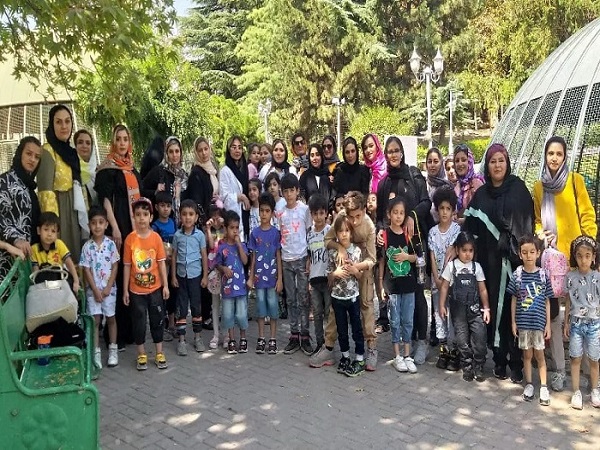 گردش و آموزش کودکان در تهرانگردی خانه فرهنگ امام علی