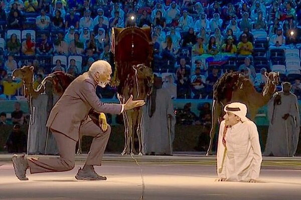ادای سخنان وحدت‌بخش؛مورگان فریمن در مراسم افتتاحیه جام جهانی قطر چه گفت؟
