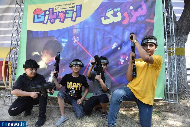بالغ بر 15هزار نوجوان تهرانی در طرح «اردو بازی» شرکت کردند