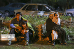 خروج مردم تهران از منازل پس از زلزله ۵.۱ ریشتری