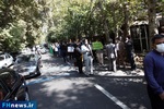 تجمع اعتراضی مردم تهران در محکومیت عادسازی روابط حکام عرب با رژیم اشغالگر قدس