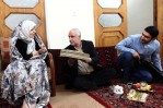 دیدار نوروزی رییس سازمان فرهنگی هنری با مادر شهید محمد ایراندوست