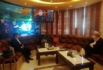 ديدار شيخ زهير الجعيد با رايزن فرهنگی كشورمان