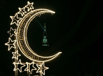 شب اول ماه رمضان در مسجدالحرام+عکس و فیلم