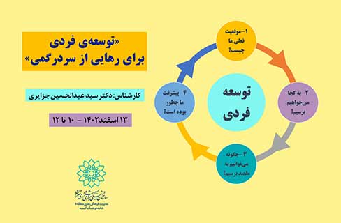 «توسعه‌ی فردی راهی برای رهایی از سردرگمی»