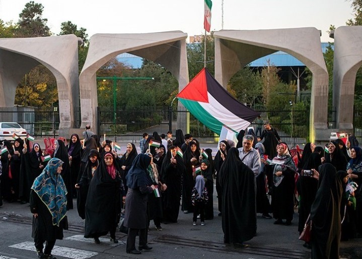 رویداد «فلسطین، دست واحد»، پاسخ قاطع تهرانی‌ها به جنایات رژیم صهیونسیتی