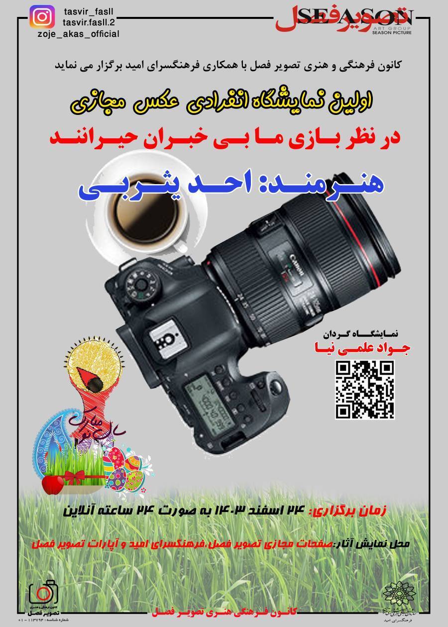 نگاهی از دریچه لنز به نمایشگاه عکس مجازی 