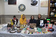 عکس؛ نمایشگاه دستاوردهای هنری اُتیسمی‌ها در فرهنگسرای اندیشه