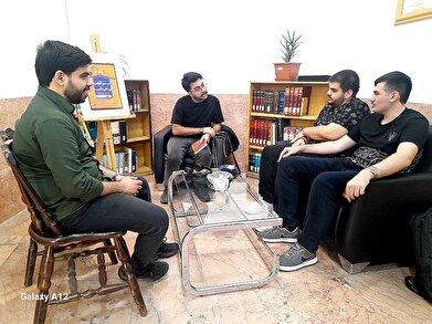 عکس؛ چهل و هشتمین دورهمی «بچه کتابخون‌ها» در کتابخانه شهید قدیریان