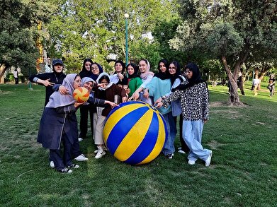 عکس؛ اردوبازی خیلی دخترونه در منطقه ۱۱