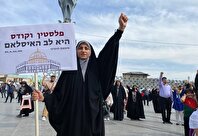 عکس؛ اجتماع سراسری «دیگه دیره» در حمایت از مردم فلسطین