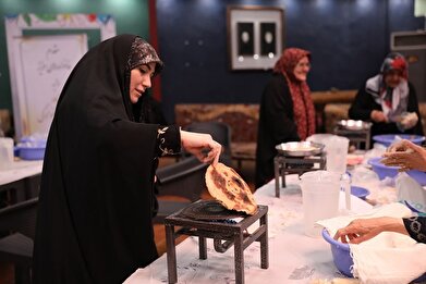 عکس؛ کارگاه آموزشی «نان سالم، جان سالم» در فرهنگسرای بهمن