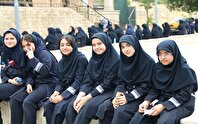 عکس؛ دختران مدرسه ایمان مهمان اردوبازی فرهنگسرای تهران شدند