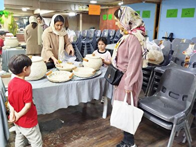 عکس؛ نمایشگاه و کارگاه «دستان پرتلاش» در فرهنگسرای کار و تعاون‎