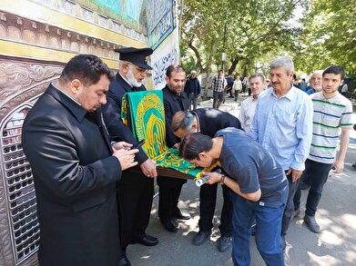 عکس؛ فرهنگسرای منتظر با حضور خادمان آستان قدس رضوی برگزار شد‎