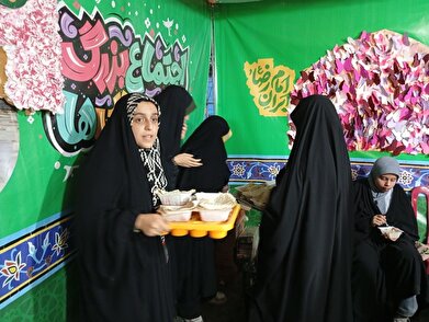 عکس؛ برنامه اجتماع بزرگ امام رضایی‌ها‎ در غرفه فرهنگسرای خراسان