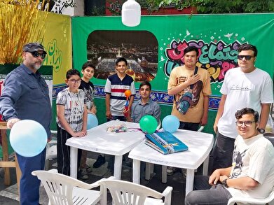 عکس؛ موکب فرهنگسرای کار و تعاون در جشن بزرگ امام‌رضایی‌ها‎