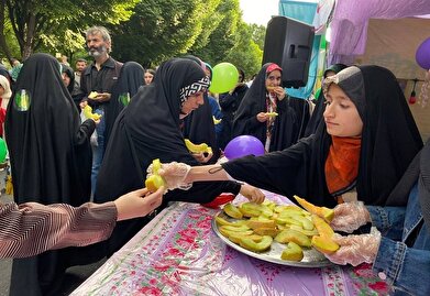 عکس؛ میزبانی نوجوانان فرهنگسرای عترت، مجتمع خواجوی کرمانی در جشن بزرگ امام‌رضایی‌ها
