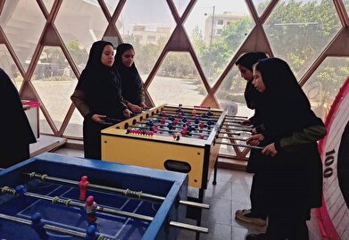 عکس؛ اردوی بازی دختران در مجتمع خواجوی کرمانی