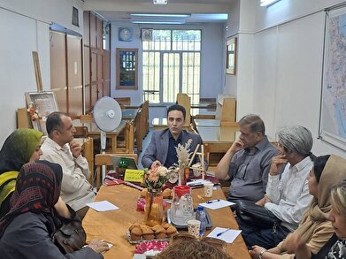 عکس؛ سومین نشست ساعتی با کتاب در کتابخانه شهید جهان آرا برگزار شد‎‎