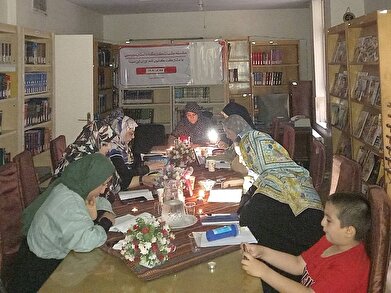 عکس؛کارگاه داستان نویسی در کتابخانه ابن‌سینا