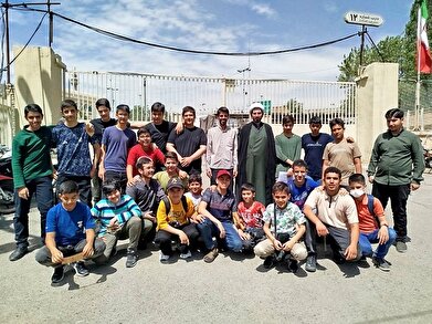 عکس؛ بازدید نوجوانان فرهنگسرای کار و تعاون از نمایشگاه کتاب‎