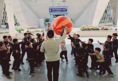 عکس؛ برنامه اردوی بازی در مجتمع خواجوی کرمانی