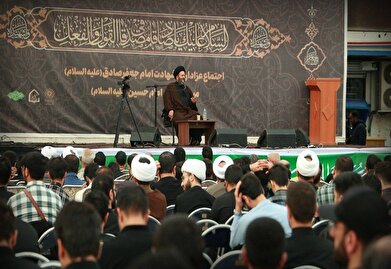 عکس؛ مراسم عزاداری سالار شهیدان حضرت امام جعفر صادق (ع)