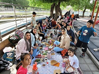 عکس؛ ویژه‌برنامه «صبحانه سالم» در هفته سلامت به همت فرهنگسرای کار و تعاون‎