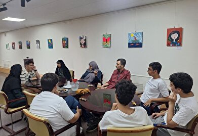 عکس؛ پنجاه و هشتمین نشست بچه‌های رستا در فرهنگسرای خانواده