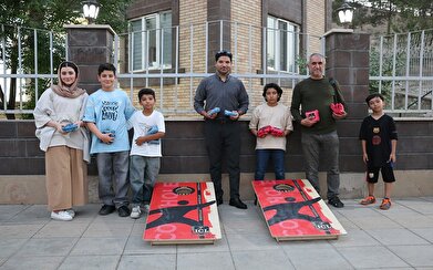 عکس؛ اردوی خانوادگی در مدرسه اردویی کتاب چیتگر ‎