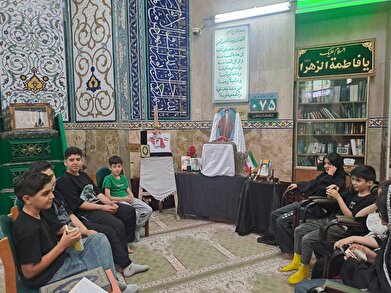 عکس؛ پنجاه و ششمین دورهمی «بچه کتابخون‌ها» در مسجد مهدیه یوسف آباد