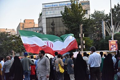 عکس؛ موکب‌های پذیرایی مدیریت فرهنگی هنری منطقه ۱۶ در مسیر مهمانی ده کیلومتری