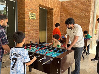 عکس؛ اردوبازی پسران نوجوان در فرهنگسرای امام(ره)‎