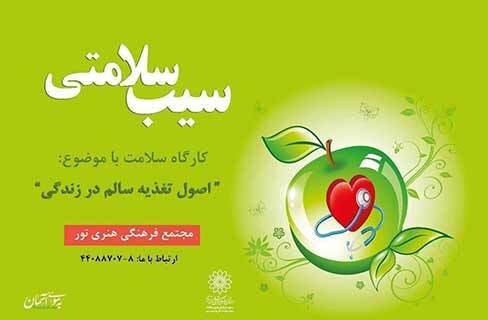 کارگاه آموزشی «سیب سلامتی» در مجتمع فرهنگی هنری نور
