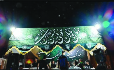 فیلم؛ موکب سیار خیمه خورشید به همت فرهنگسرای تهران