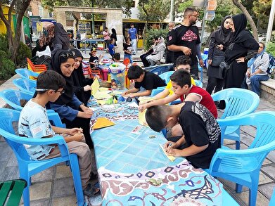 عکس؛ اتوبوس دوست داشتنی، به همت فرهنگسرای نوجوان