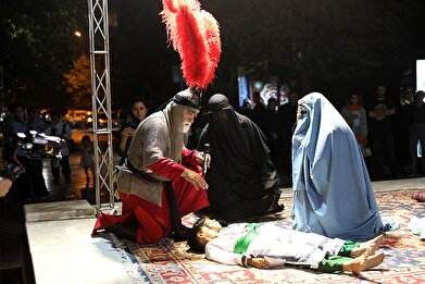 عکس؛ نخستین شب مجالس تعزیه «شبیه نور» در خانه هنرمندان ایران