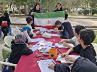عکس؛ اتوبوس دوست‌داشتنی در خانه‌ کودک سیار شهر شکوفه‌ها