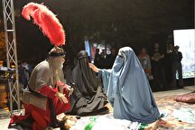 فیلم؛ نخستین شب مجالس تعزیه «شبیه نور» در خانه هنرمندان ایران